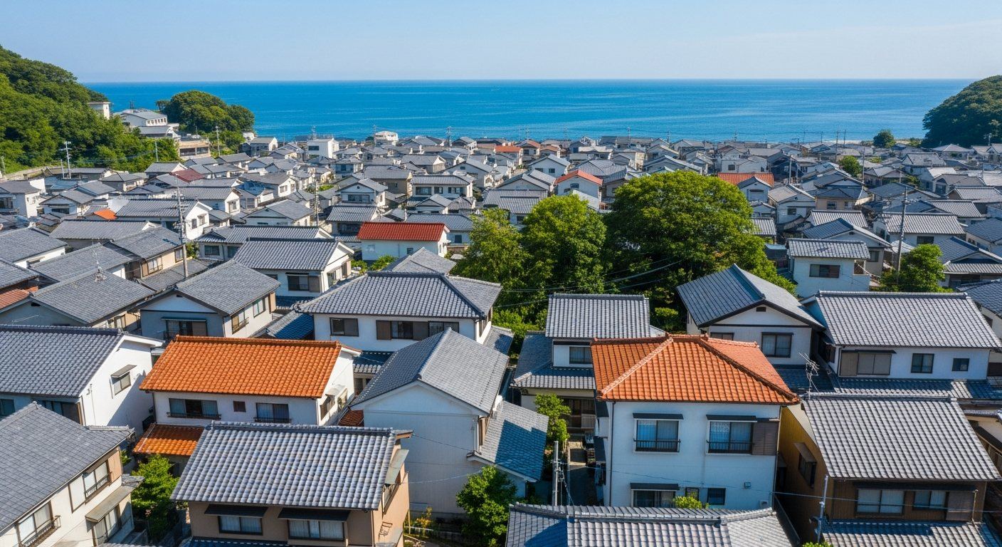 屋根をドローンで点検する様子（イメージ（AI生成））